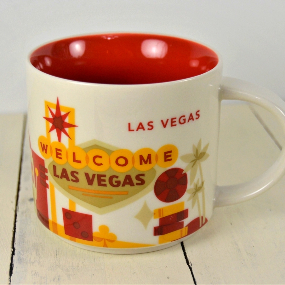 Starbucks Collection Las Vegas Coffee Mug Cup You Are Here Series 14 oz